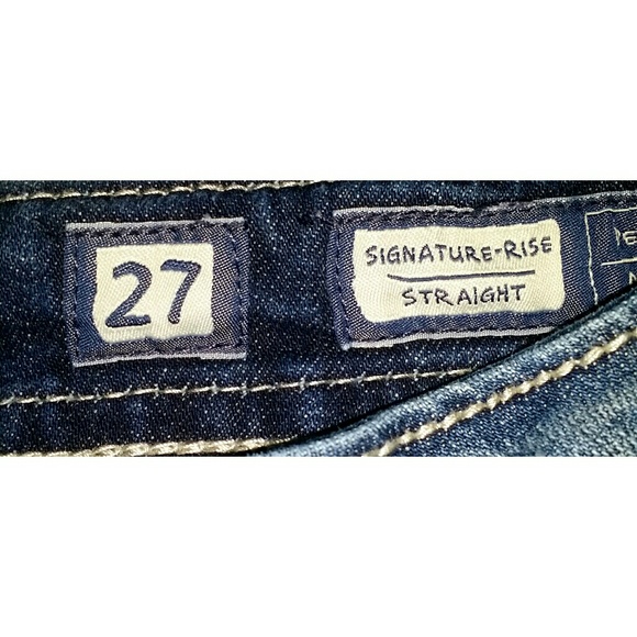 Miss Me Jean's. Blingy Straight Leg - Picture 7 of 9